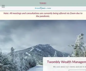 Twomblywealth.com(Twombly Wealth Management Group) Screenshot