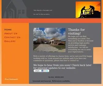Twomenandatoolboxllc.com(Two Men & a Toolbox LLC) Screenshot