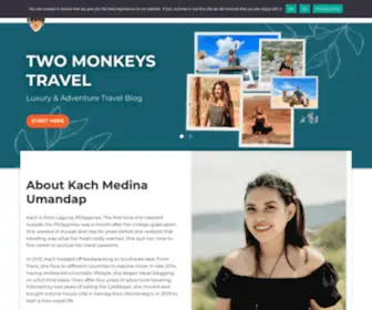 Twomonkeystravelgroup.com(Luxury & Adventure Travel Blog) Screenshot
