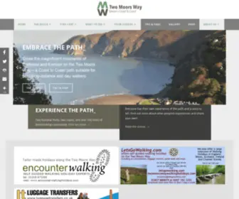 Twomoorsway.org(Cross the magnificent moorlands of Dartmoor and Exmoor on the Two Moors Way) Screenshot