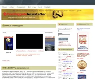 Twonuggets.com(Inwestowanie na zdrowy chłopski rozum) Screenshot