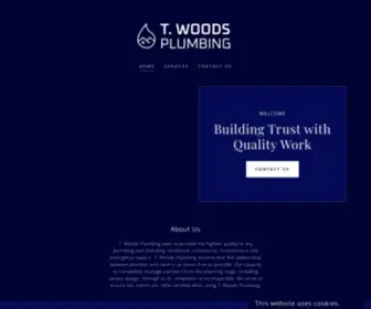 Twoodsplumbing.com.au(Woods Plumbing) Screenshot