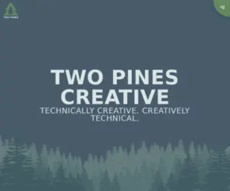 Twopinescreative.com(Two Pines Creative) Screenshot
