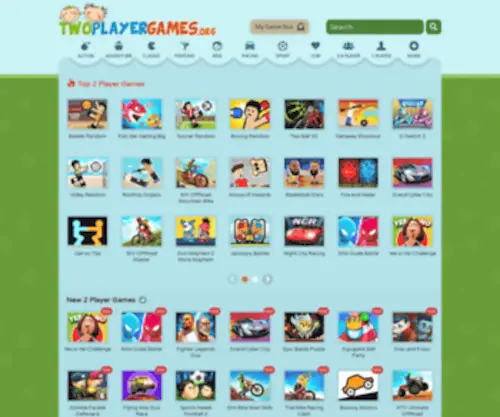 Twoplayergames.org(2 Player Games) Screenshot