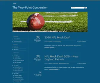 Twopointconversion.blog(The Two) Screenshot