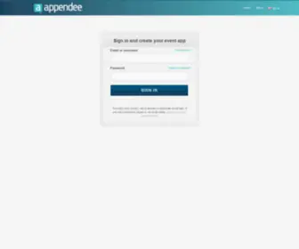Twoppy.com(Mobile conference and event app) Screenshot