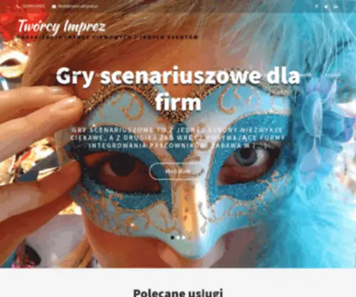 Tworcyimprez.pl(Twórcy Imprez) Screenshot