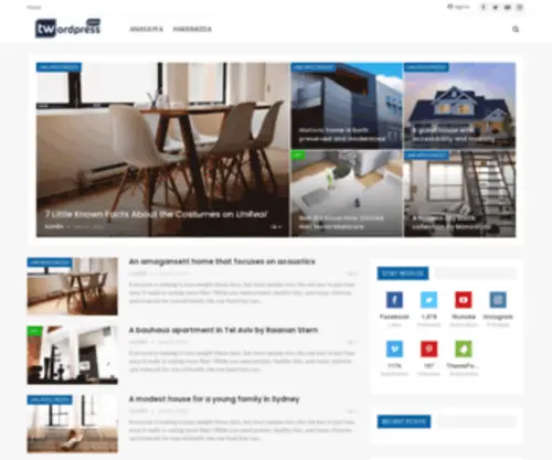 Twordpress.com(Ana Sayfa) Screenshot