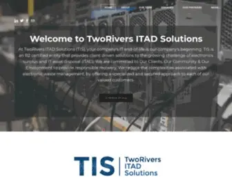 Tworiversrecovery.com(TwoRivers ITAD Solutions) Screenshot