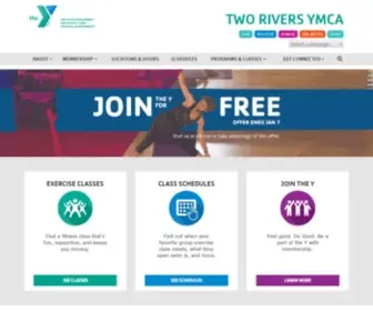 Tworiversymca.org(Two Rivers YMCA) Screenshot