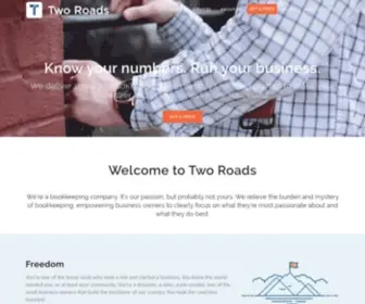 Tworoadsco.com(Two roads) Screenshot