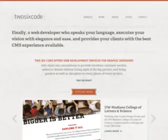 Twosixcode.com(ExpressionEngine Web Development For Designers) Screenshot