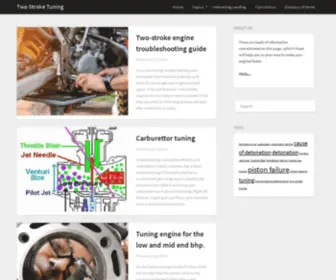 Twostroketuning.com(Two Stroke Tuning) Screenshot