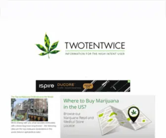 Twotentwice.com(Information for the High Intent User) Screenshot