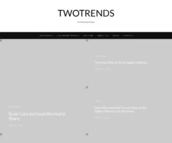 Twotrends.com(TWOTRENDS) Screenshot