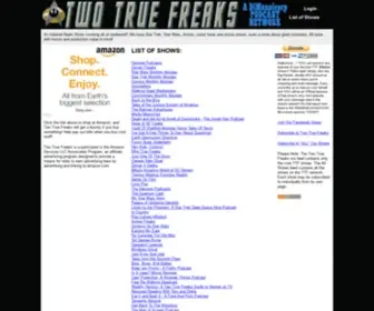 Twotruefreaks.com(Twotruefreaks) Screenshot