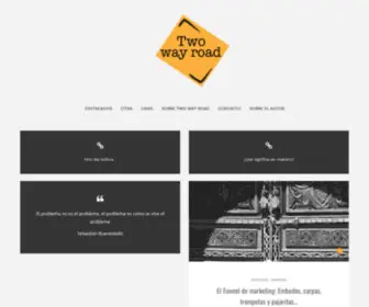 Twowayroad.es(TWR) Screenshot