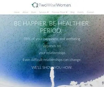 Twowisewomen.org(Two Wise Women) Screenshot
