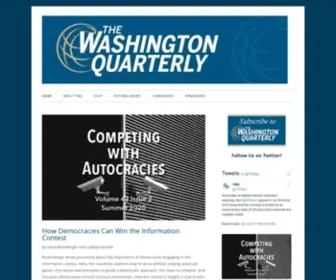 TWQ.com(The Washington Quarterly) Screenshot