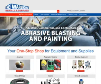 TWRS.com(The Warehouse Rentals and Supplies) Screenshot