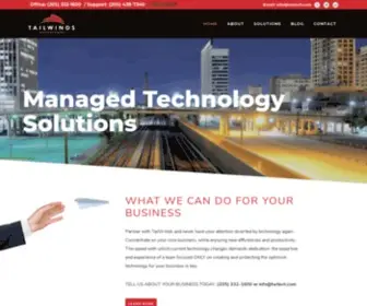 Twtech.com(TailWinds Technologies) Screenshot