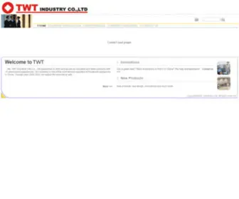 Twtindustry.com(TWT INDUSTRY CO) Screenshot
