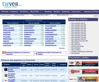 Twven.com(Twitteros de Venezuela) Screenshot