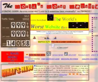 TWWWe.com(The World's Worst Website Ever) Screenshot