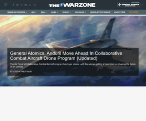 TWZ.com(The War Zone) Screenshot