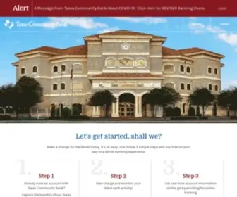 TX-Communitybank.com(›) Screenshot