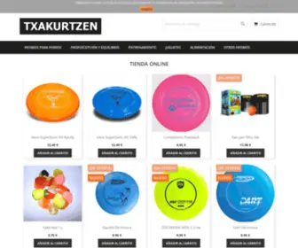 Txakurtzen.com(Tienda online de Txakurtzen) Screenshot