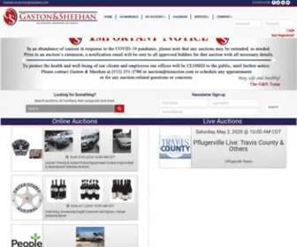 Txauction.com(US Marshal Auctions) Screenshot