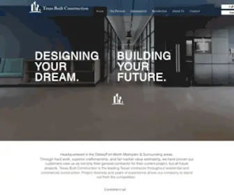 Txbuiltconstruction.com(General Contractor Company In Lewisville) Screenshot