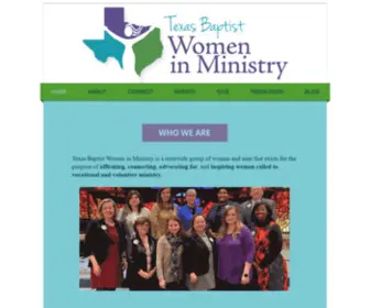 TXbwim.org(Texas Baptist Women in Ministry) Screenshot