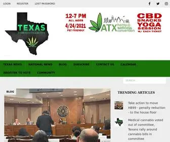 Txcannaco.com(Texas Cannabis Collective) Screenshot