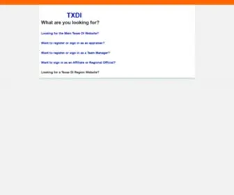 Txdi.org(Txdi) Screenshot