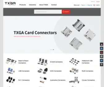 Txga.com(TXGA Building the Technology Cornerstone) Screenshot