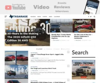 Txgarage.com(Texas Automotive News) Screenshot