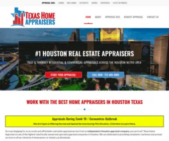 Txhomeappraisers.com(#1 Real Estate Appraisers Houston) Screenshot