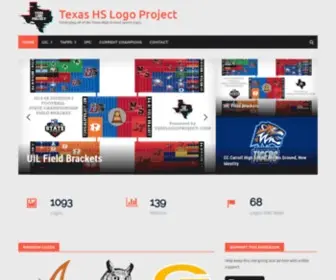 TXHslogoproject.com(Texas High School Logo Project) Screenshot