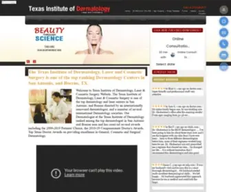 Txid.org(Top Dermatologist in San Antonio Boerne) Screenshot