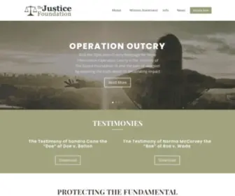 TXJF.org(The Justice Foundation) Screenshot