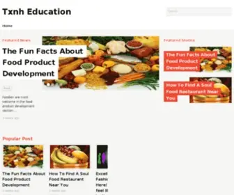 TXnheducation.com(Txnh Education Blog) Screenshot