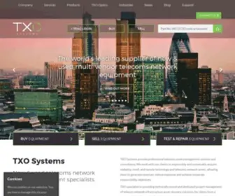 Txo-SYstems.com(TXO Systems) Screenshot