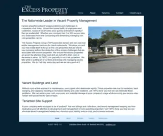 TXPG.com(Excess/vacant property management) Screenshot