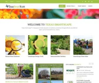 TXsmartscape.com(Texas SmartScape Landscape Management Program) Screenshot