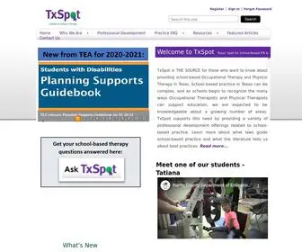 TXspot.org(Home) Screenshot