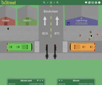 TXStreet.com(Blockchain Transaction Visualizer) Screenshot