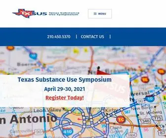 Txsus.org(The Texas Substance Use Symposium (TxSUS)) Screenshot