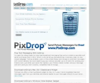 TXTdrop.com(Completely Free Text Messaging) Screenshot